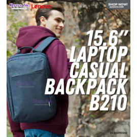 Lenovo 15.6-inch Laptop Casual Backpack B210 Black