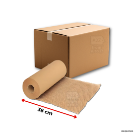 HoneyComb Paper Bubble Wrap (38cm- 15") - METER - 100 PCS
