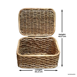 Hand Woven Basket High End x1