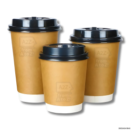 SET - Coffee Cup Double (Grande) - 16oz - 500 PCS