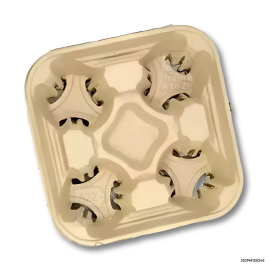 Coffee Tray - 4 slots - 200 PCS