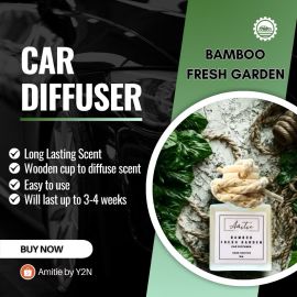 Car Diffuser - Bamboo Fresh Garden