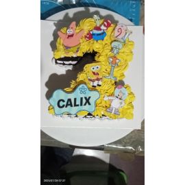 Customized number cake