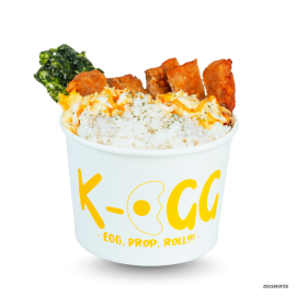 K-EGG RICE BOWL CHICKEN KATSU