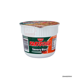 Nissin Mini Cup Noodles Yakisoba Beef & Vegetable | 52g x 1