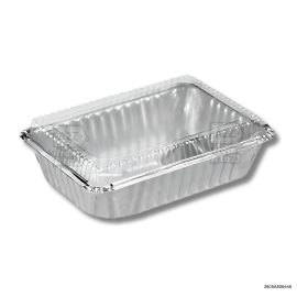 Aluminum - FAMILY LARGE w COVER (10.2x7.5x1.8") - 3 PCS