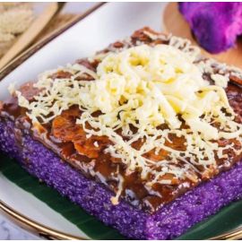 Espesyal Ube Cheese Bibingka
