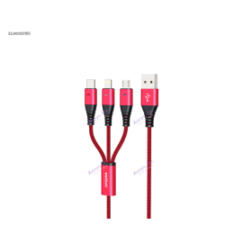 H22 Charging Cable 3 in 1 charging cable (Type- C/Apple Lightning/Micro USB)