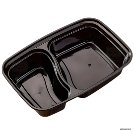 2 division PP w Lid 38g - 150 PCS