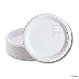 10" Cornstarch Plates (Soak-Proof) 10" - 500 PCS