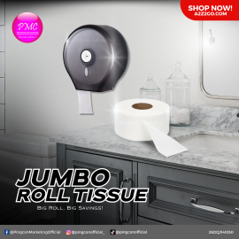 Bonita Jumbo Roll Tissue Class A Virgin Pulp 2 ply 250 meters x12