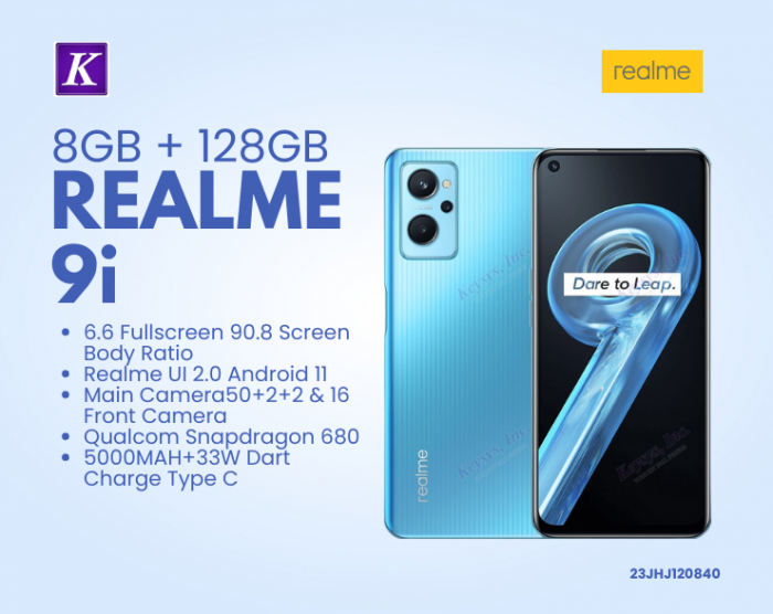 Mobile2Go. Realme 9i [6GB RAM + 128GB ROM] - Original Realme Malaysia