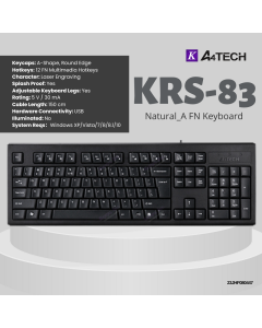 A4TECH KRS-83 USB Keyboard