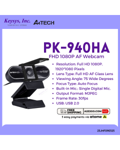A4Tech Pk-940ha Full HD 1080p Auto Focus Webcam