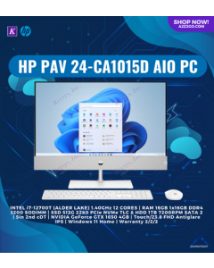 HP Pavilion All-in-One Desktop PC | Contino 24I 1C22 | INTEL i7-12700T 1.40GHz 12 CORES | RAM 16GB 1x16GB DDR4 3200 SODIMM | SSD 512G