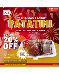 Pata Tim | Family Size Good for 6-8