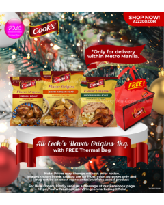 Bundle B - All Cook's Flavor Origins with FREE Thermal Bag | 1kg  x 3 Flavored Chicken