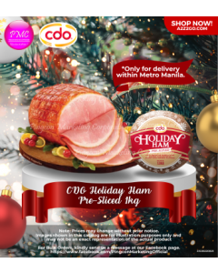 CDO Holiday Ham Pre-Sliced | 1kg x 1