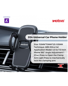 Motivo D34 Universal Car Phone Holder
