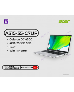 ACER A315-35-C7UP Celeron DC 4500 / 4GB / 256GB SSD / 15.6" / Win 11 Home 
