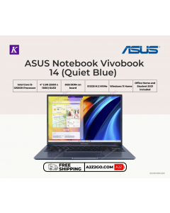 ASUS Notebook Vivobook 14 X1403ZA-KM116WS Intel Core i5-12500H 512GB M.2 NVMe Iris Xe Graphics Windows 11 Home 