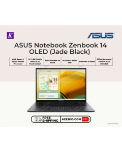 ASUS Notebook Zenbook 14 OLED  Ryzen 5 5625U UM3402YA-KN104WS 512GB M.2 NVMe SSD  Windows 11 Home