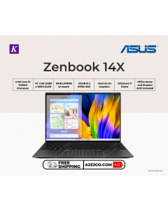 ASUS Zenbook 14X UX5401ZA-KN130WS  Intel Core i5-12500H 512GB M.2 NVMe SSD Intel Iris Xe Graphics Windows 11 Home