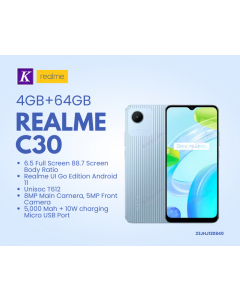 Realme C30 4GB l 64GB