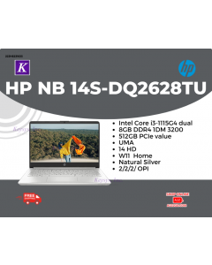 HP 14" Core i3 14S-DQ2628TU