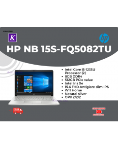 HP 14" Core i5 15S-FQ5082TU