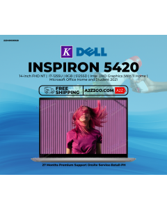 DELL INSPIRON 5420 14-inch FHD NT |  i7-1255U | 8GB | 512SSD