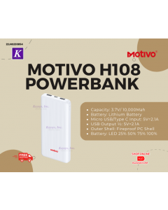 Motivo H108 Powerbank 