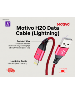 Motivo H20 Data Cable iOS Lightning Output