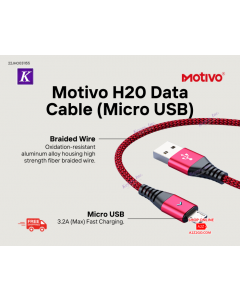 Motivo H20 Data Cable Micro USB