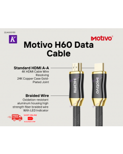 H60 Data Cable HDMI to HDMI 
