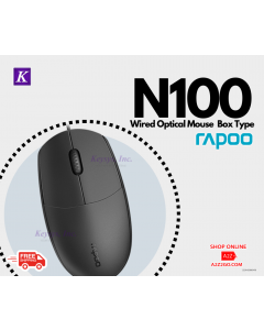 Rapoo Wired Optical Mouse Box Type
