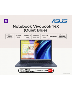 ASUS Notebook Vivobook 14X M1403QA-KM011WS M1403QA-KM011WS AMD Ryzen 5 5600H 512GB M.2 NVMe SSD Vega Graphics Windows 11 Home