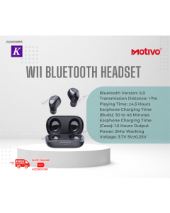 Motivo W11 Bluetooth Headset (Black)