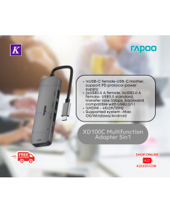 Rapoo Multi  Adapter 5in1