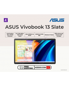 ASUS Vivobook 13 Slate OLED  T3300KA-LQ075WS 128GB M.2 NVMe SSD Shared Windows 11 Home