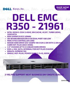 Dell EMC PowerEdge® R350-210-BBRU / 21961