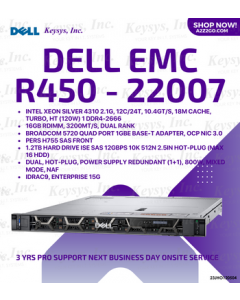 Dell EMC PowerEdge R450 / 22007