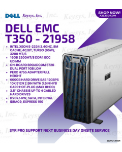 Dell EMC PowerEdge® T350-210-BBSR / 21958