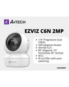 EZVIZ C6N 1080p Smart Wifi Pan and Tilt Camera