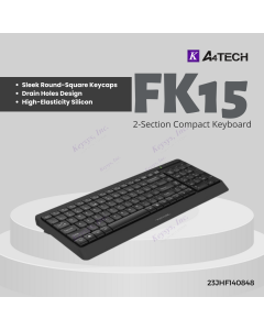 A4Tech Fk15 Fstyler 2-Section Compact Keyboard Slim