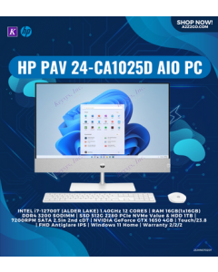 HP Pavilion All-in-One Desktop PC | Contino24I 1C22 | INTEL i7-12700T (ALDER LAKE) 1.40GHz 12 CORES | RAM 16GB DDR4 3200 SODIMM | SSD 512G 