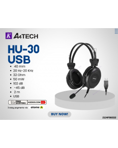 A4TECH HU-30 ComfortFit USB Stereo Headset