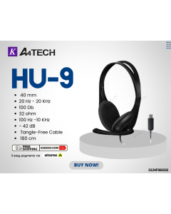 A4Tech HU-9 Omnidirectional Noise-canceling Mic. USB Headset