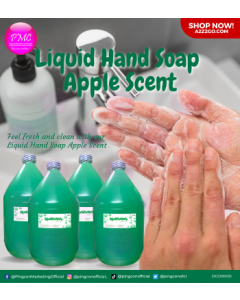 Liquid Hand Soap Apple Scent | 4 Gallons x 1 Case