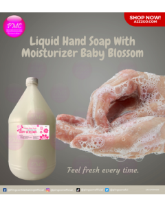 Liquid Hand Soap with Moisturizer Baby Blossom | Gallon x 1